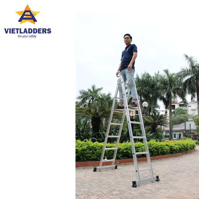 Two-joint Multi Purpose Ladder NVLG 307 stand